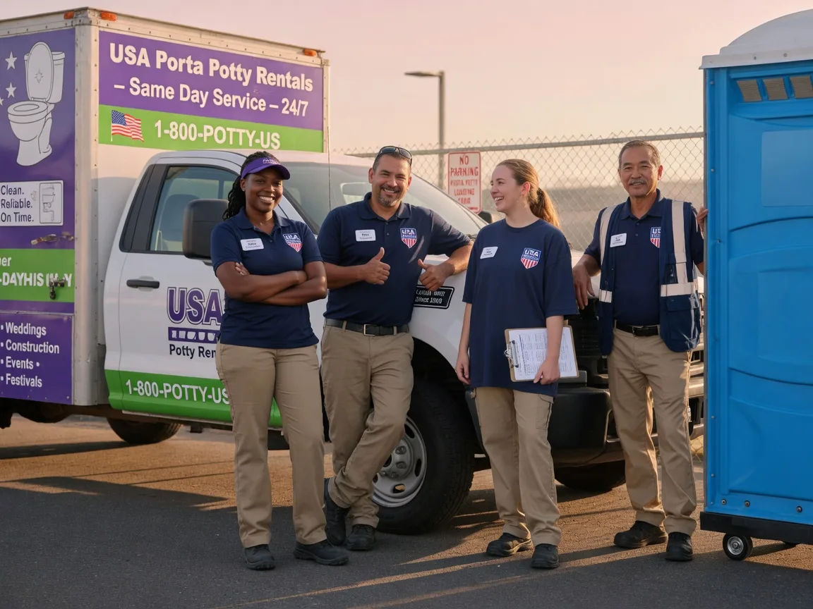 Porta Potty Rental company in Neck City, MO